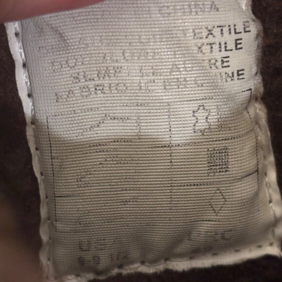 Pajar Womens Quilted Brown Leather & Suede Duck Boots With Side Zipper Closure - Picture 8 of 13